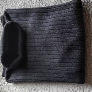 Jj Farmer Men's Dark Gray Turtleneck Sweater